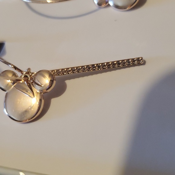 Disney Mickey Mouse Hoop dangle drop earrings. NEW! - Picture 4 of 6